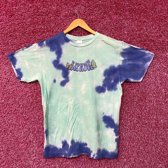 Rip n dip blue/purple tie dye Tshirt size extra large - Picture 1 of 4